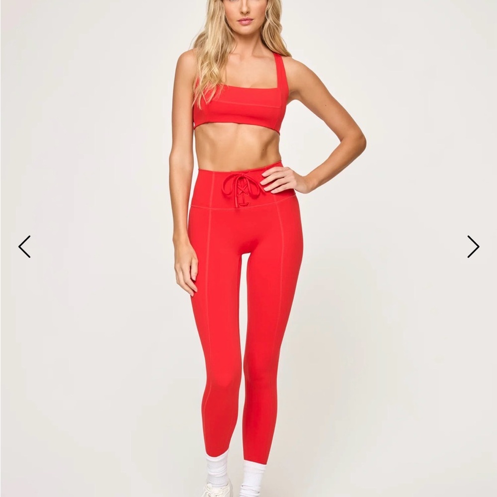 L*Space Vibrant Red Activewear Set